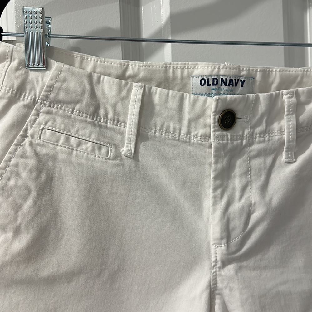 White 5” inseam shorts - Picture 2 of 3
